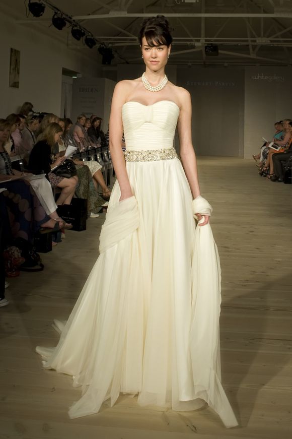 Fro the 'High Society' collection, by UK Bridal Wear Designer, Stewart Parvin...