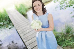 An Outdoor, Lakeside, Vintage Wedding - Photography by David McNeil...