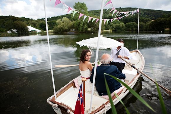 An Outdoor, Lakeside, Vintage Wedding - Photography by David McNeil...