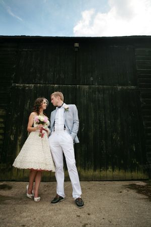 An Outdoor, Lakeside, Vintage Wedding - Photography by David McNeil...