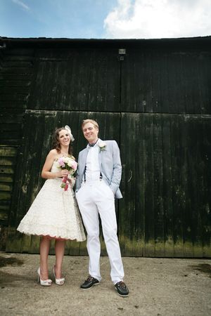 An Outdoor, Lakeside, Vintage Wedding - Photography by David McNeil...