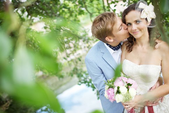 An Outdoor, Lakeside, Vintage Wedding - Photography by David McNeil...