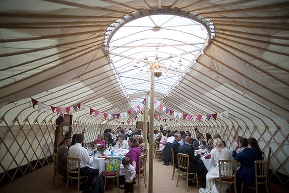 Town & Country Yurt Wedding with Sign Language, Origami and...Love!  Wedding Photography by Oliver Collinge...