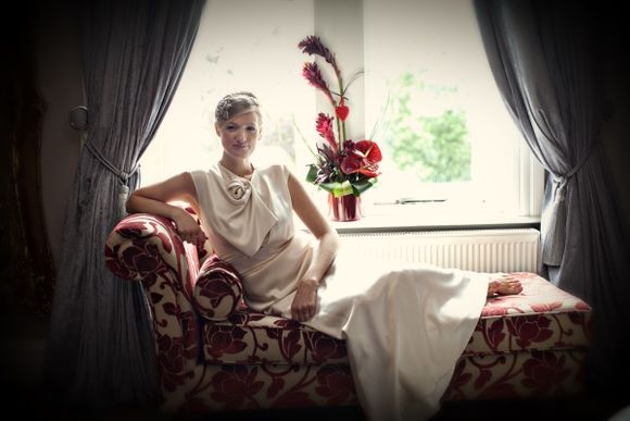 A David Fielden Dress with Wallis Simpson Style - Photography by Alex Davies Photography...
