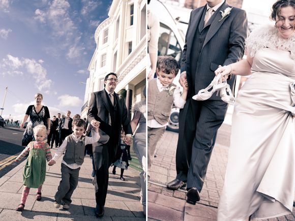 A Bridesmaids Dress for a Brighton Bride - Photography by Helen Lovell...
