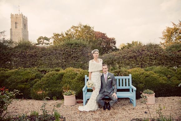 A Vintage Wedding for a Bride Inspired by Art Deco - Photography by Sara Thomas...
