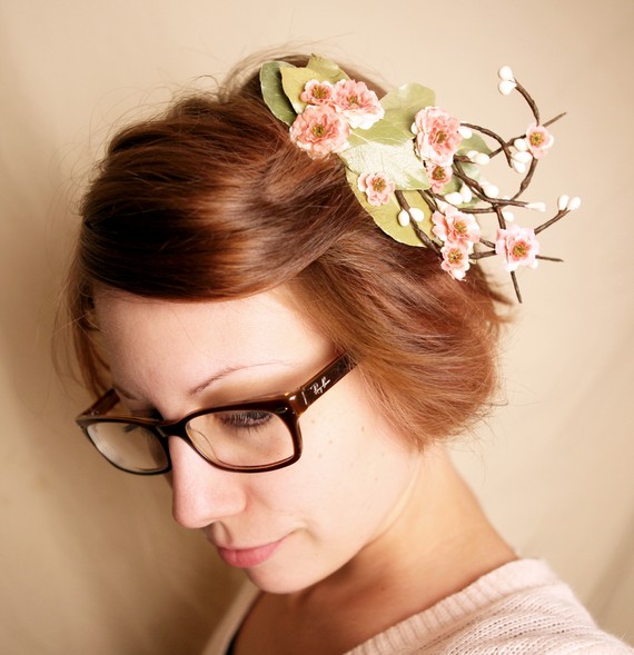 The Branch Whimsical Haircomb, in pink, by Whichgoose on Etsy...