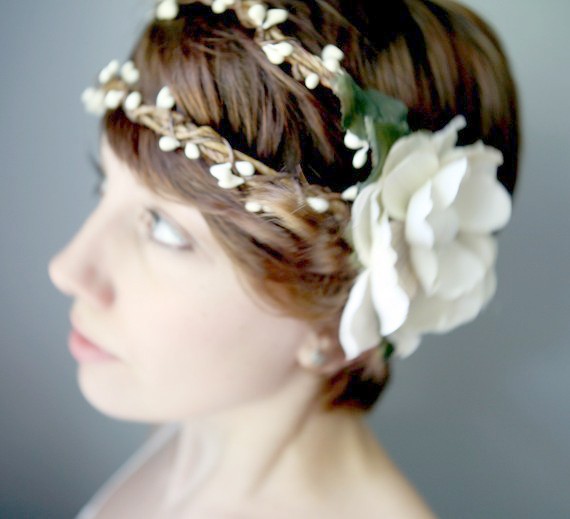 The Daylight Dreamer Wire Hair Crown by Whichgoose on Etsy...