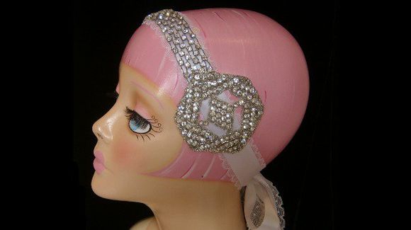 Love My Dress Wedding Blog ~ Yulia Kunze Antique Art Deco Hair Accessory...