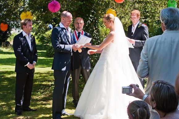 A Multi-Coloured, Rustic, French Chateau Wedding - Photography by Jay Rowden...