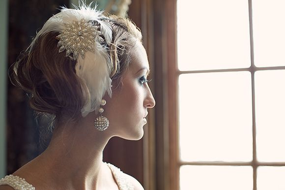 Great Gatsby Inspired Wedding Photoshoot - Photography by Sakura Photo...