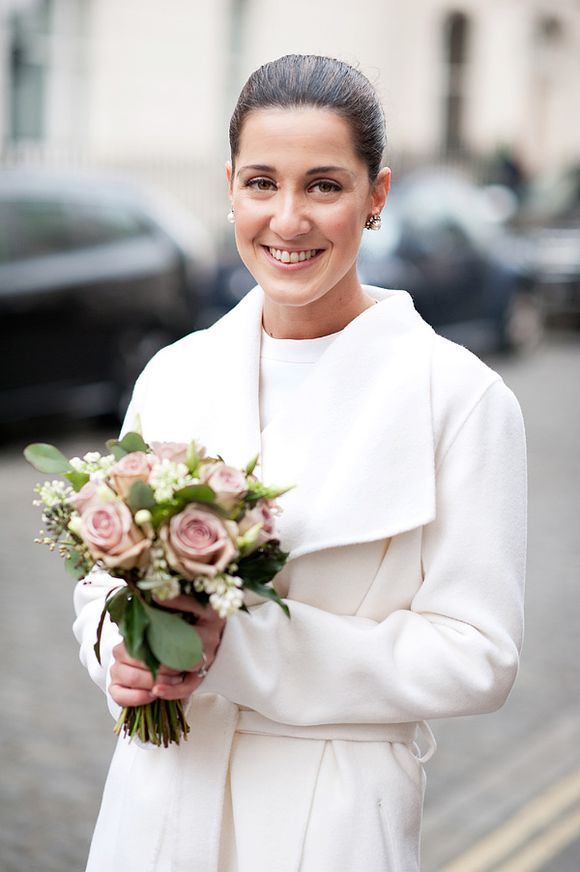 An Intimate London Elopement for a Valentino Bride - Photography by Dominique Bader...