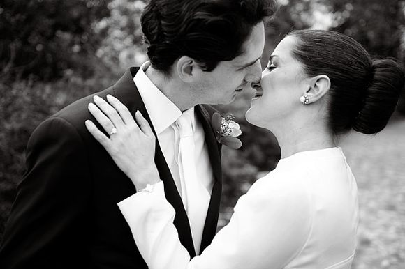 An Intimate London Elopement for a Valentino Bride - Photography by Dominique Bader...