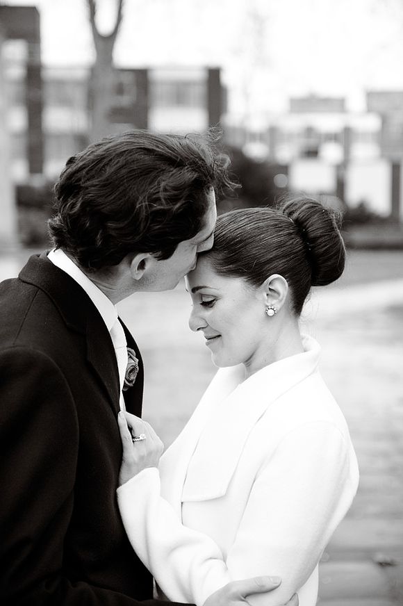 An Intimate London Elopement for a Valentino Bride - Photography by Dominique Bader...