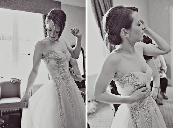 An Original Vintage Wedding Dress for a 1950's Inspired Celebration - Wedding Photography by Emma Case...