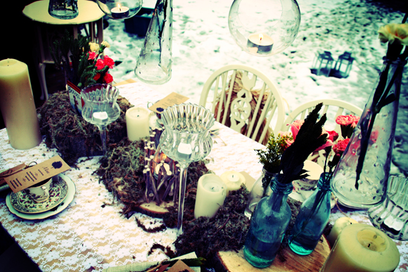 Wedding day 'Tablescape' inspiration, by the Fine & Funky Events Company... 