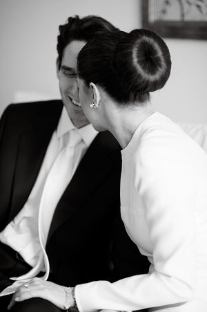 An Intimate London Elopement for a Valentino Bride - Photography by Dominique Bader...