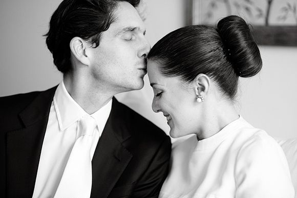An Intimate London Elopement for a Valentino Bride - Photography by Dominique Bader...