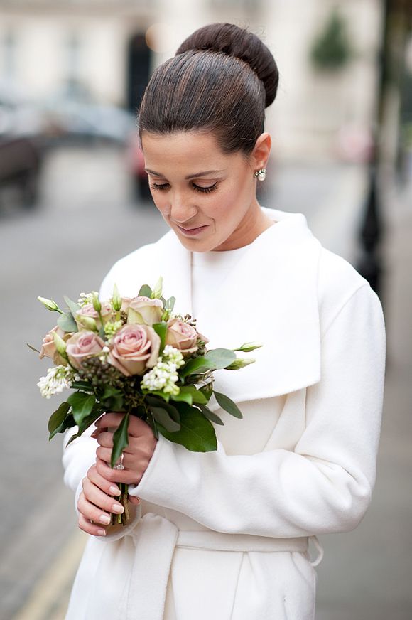 An Intimate London Elopement for a Valentino Bride - Photography by Dominique Bader...