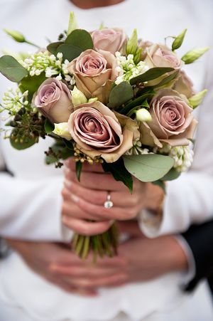 An Intimate London Elopement for a Valentino Bride - Photography by Dominique Bader...