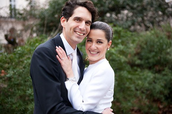 An Intimate London Elopement for a Valentino Bride - Photography by Dominique Bader...