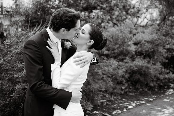 An Intimate London Elopement for a Valentino Bride - Photography by Dominique Bader...