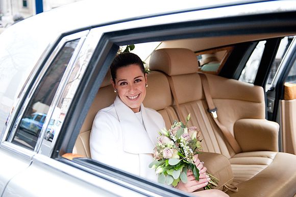 An Intimate London Elopement for a Valentino Bride - Photography by Dominique Bader...