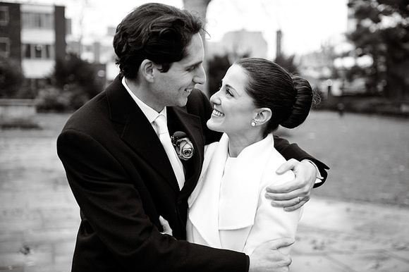 An Intimate London Elopement for a Valentino Bride - Photography by Dominique Bader...