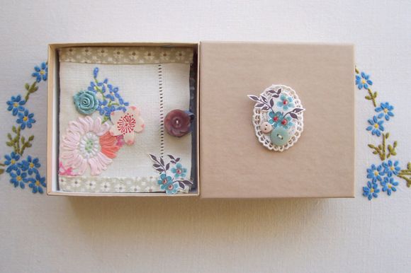 Sewing case favour or gift £25.00 with decorated box
