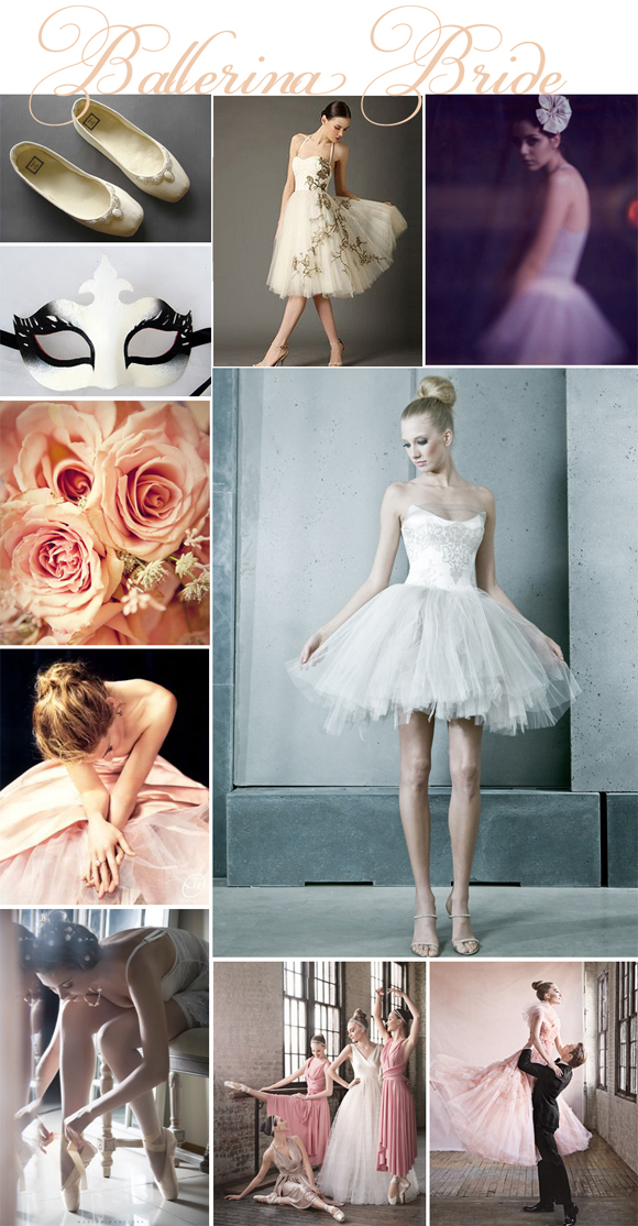 Ballerina Bridal Inspiration Board...