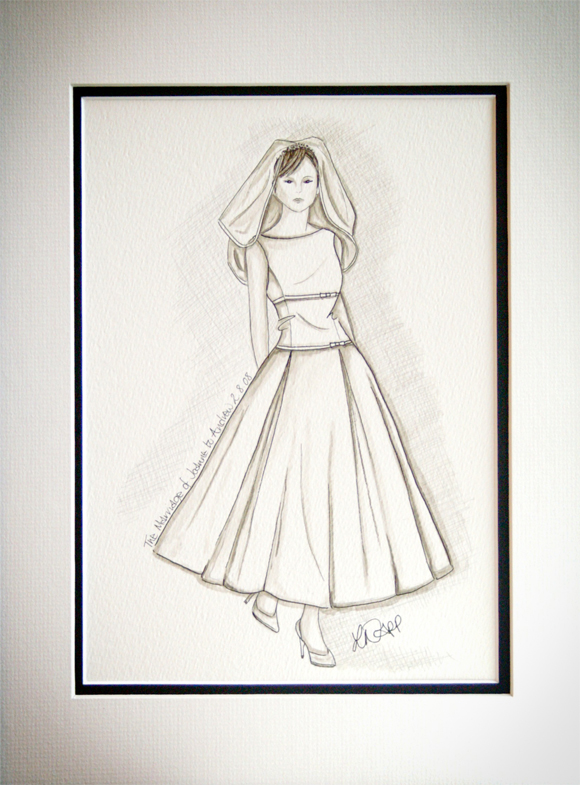Bespoke Bridal Portraits, by 'Picture My Dress'...