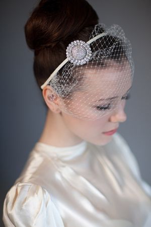 Vintage wedding hair accessories, by HT Headwear for Heavenly Vintage...