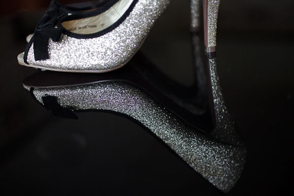 Kurt Geiger glitter shoes