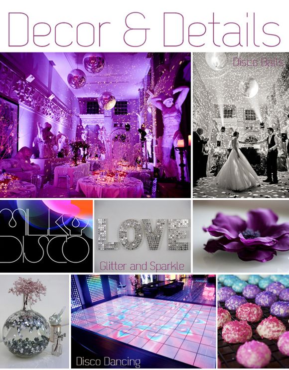 4 Pocketful of Dreams, Seventies Wedding Inspiration, Disco_Decor and Details