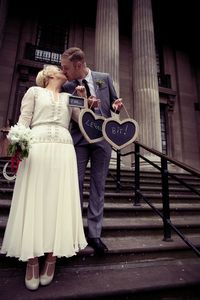 Vintage and unconventional wedding photography