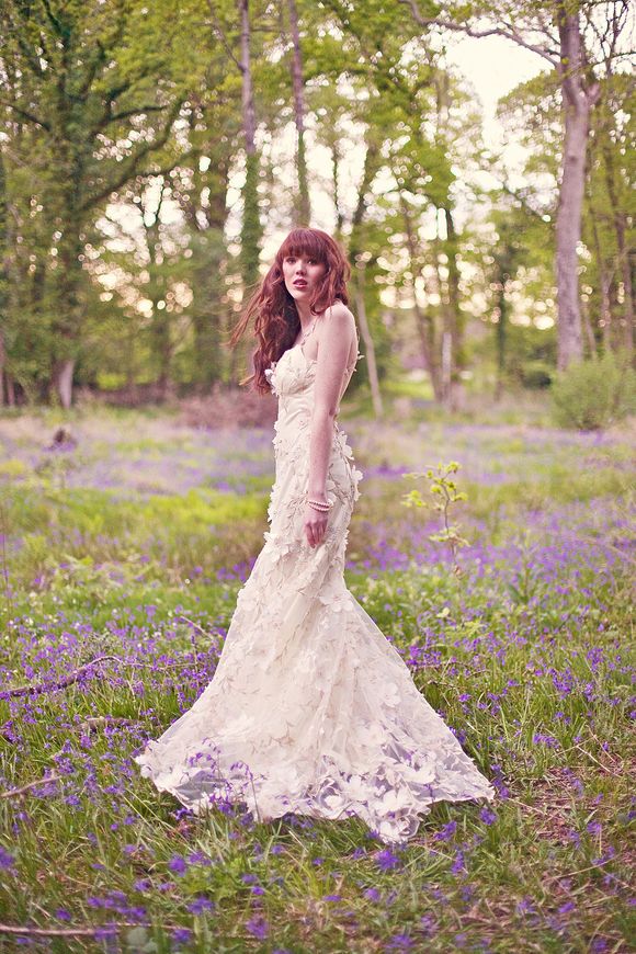 Claire Pettibone ethereal woodland shoot...