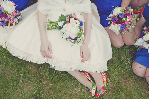 Ian Stuart Wedding Dress, Hetty Rose Shoes