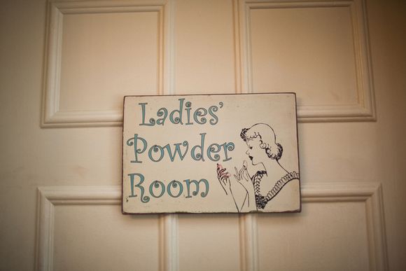 ladies powder room