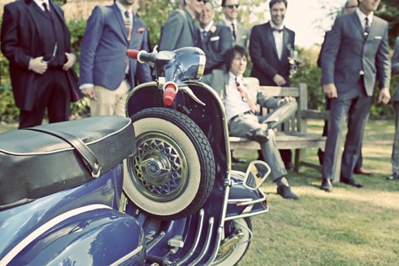 1960s Mod Isle of Wight Wedding