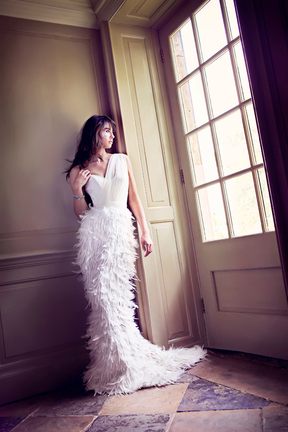 Charlotte Casadejus vintage inspired wedding dress....