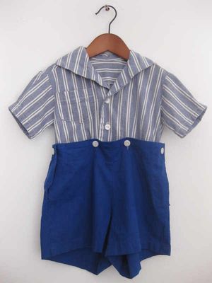 vintage style page boy outfit
