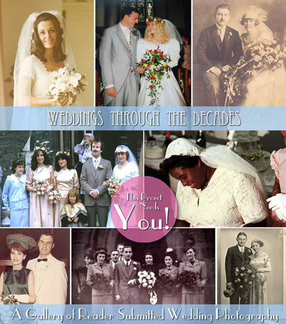 Weddings through the decades