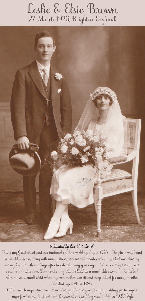 1920s Wedding Photograph 1