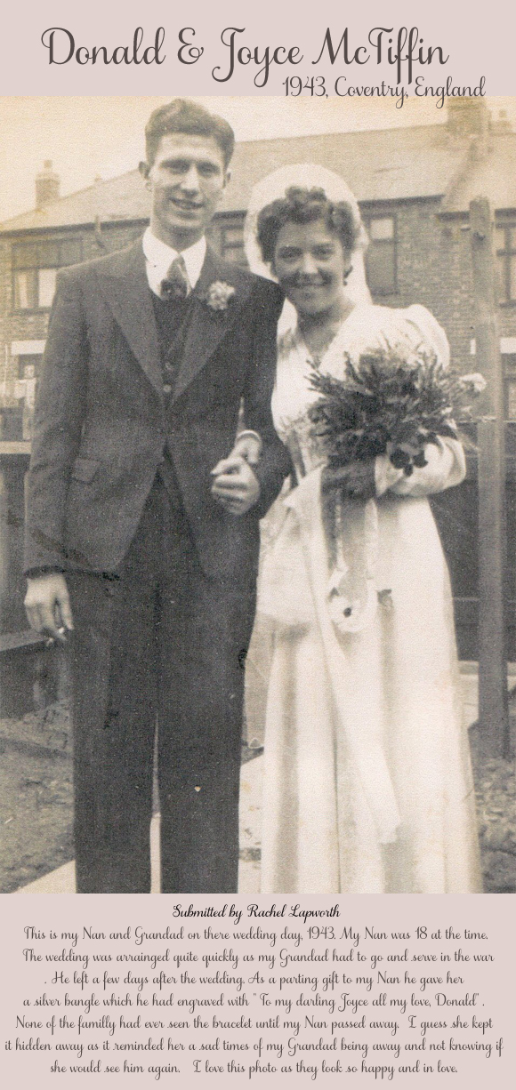 1943 Wedding Photograph 1
