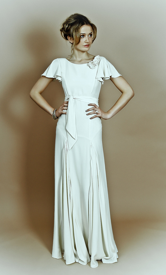 The Willow wedding dress, by Belle & Bunty...