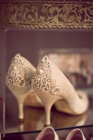 Emmy vintage wedding shoes