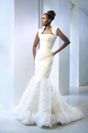 Odette by Yemi Osunkoya for the Bienvenue 20 bridal collection by Kosibah...