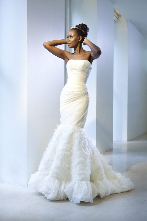 Odette by Yemi Osunkoya for the Bienvenue 20 bridal collection by Kosibah...