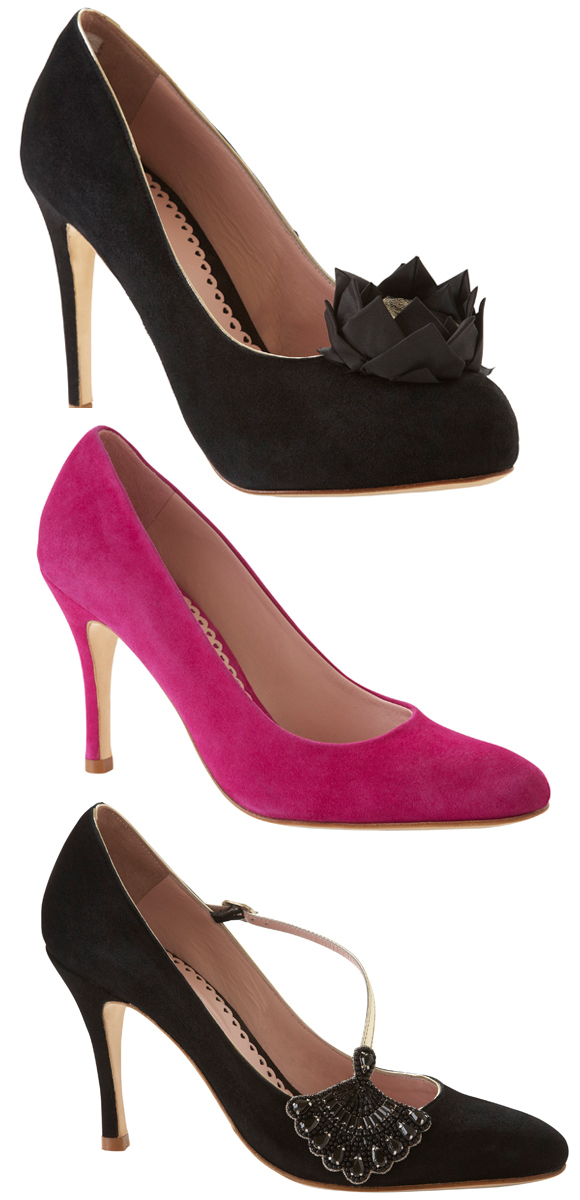 The Wish List bepoke colour heels from Emmy Shoes