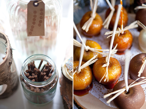 chocolate toffee apples